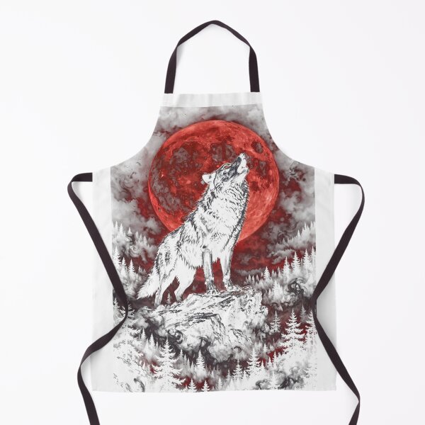 Item preview, Blood Moon: The Wolf's Vigil designed and sold by AscendedLight — Dark Fantasy & Gothic Art.