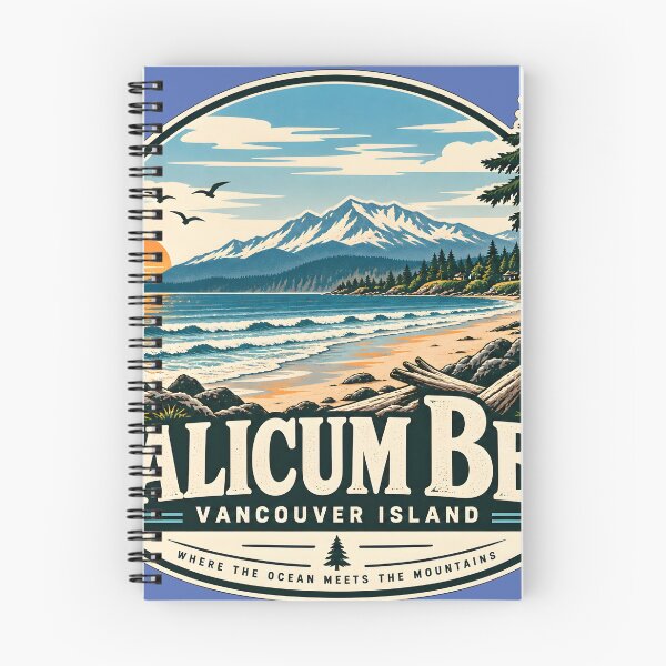 Item preview, Qualicum Beach Vancouver Island Vintage Coastal designed and sold by MR-HOOBY.