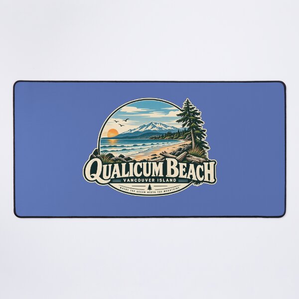 Item preview, Qualicum Beach Vancouver Island Vintage Coastal designed and sold by MR-HOOBY.
