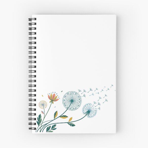 Item preview,  Minimalist Abstract Dandelion Illustration with Blowing Seeds designed and sold by ElegantOutlines.