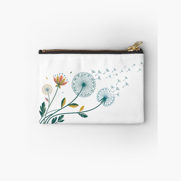 Item preview,  Minimalist Abstract Dandelion Illustration with Blowing Seeds designed and sold by ElegantOutlines.