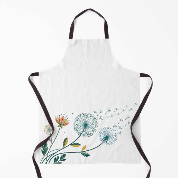 Item preview,  Minimalist Abstract Dandelion Illustration with Blowing Seeds designed and sold by ElegantOutlines.