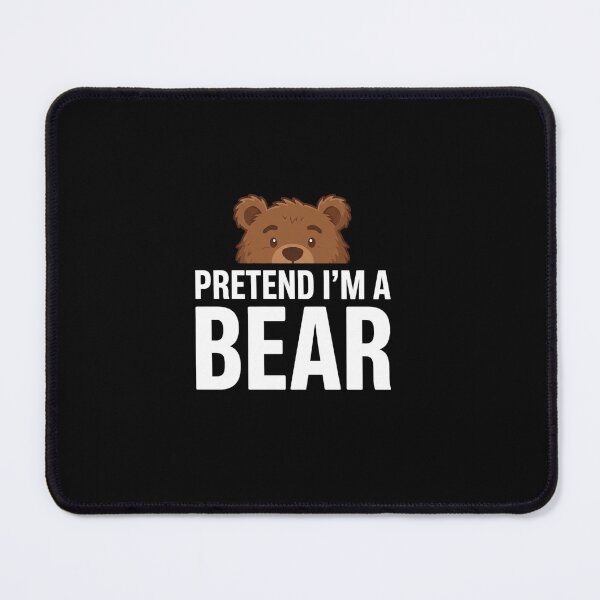 Item preview, Pretend I'm A Bear - Funny Lazy Halloween Costume designed and sold by InkImagination1.