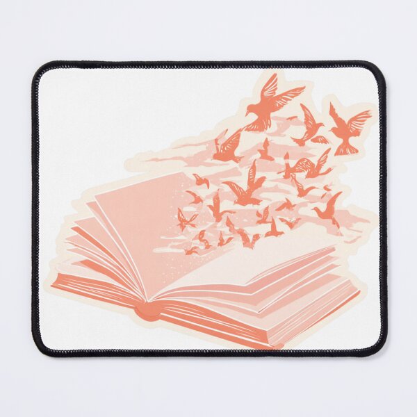 Item preview, Open Book Flying Birds Reader Imagination Story designed and sold by NicolasGlowArt.