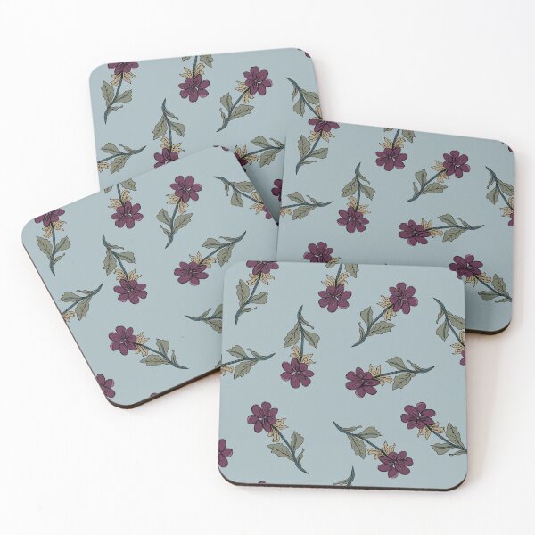 Item preview, Muted Plum Bloom Floral Pattern designed and sold by Kraalikaa.