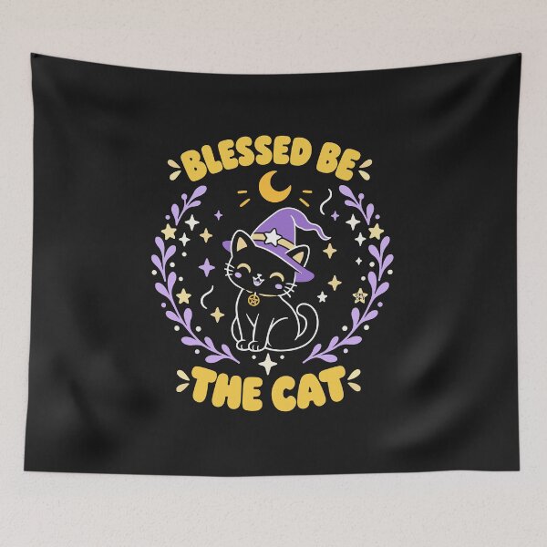 Item preview, Blessed be the cat designed and sold by iagorfrost.