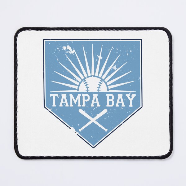 Item preview, Tampa Bay Baseball Sunrise Shield Crossed Bats designed and sold by MASMUS27.
