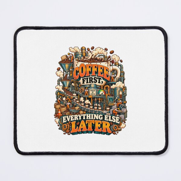 Item preview, Coffee First, Everything Else Later – Funny Coffee Lover Factory designed and sold by NarpLTD.