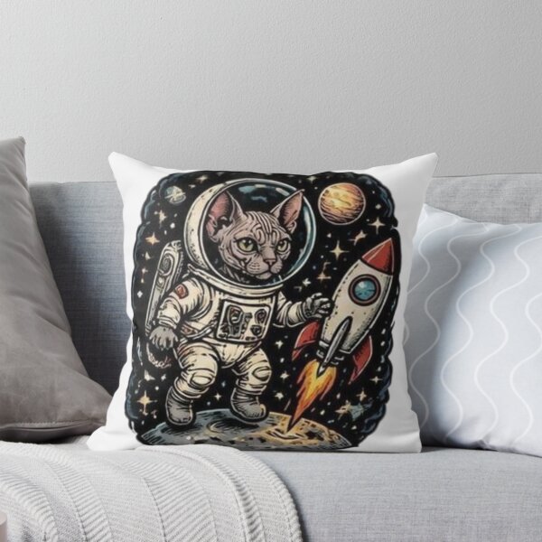 Item preview, Sphynx Astronaut designed and sold by MariaYariWorld.