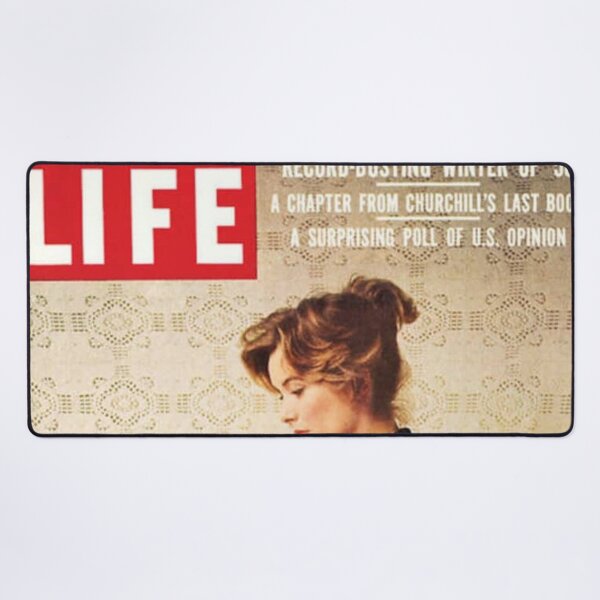 Item preview, Life Magazine Womans Fashion Cover Vintage Wall Art Poster Print Tee Cushion Mug Shirt Design Unique designed and sold by Cool Robot Bro..