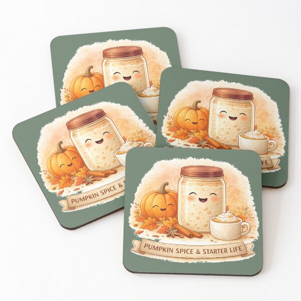 Item preview, Pumpkin Spice & Starter Life | Cute Sourdough Fall Design designed and sold by azule1.