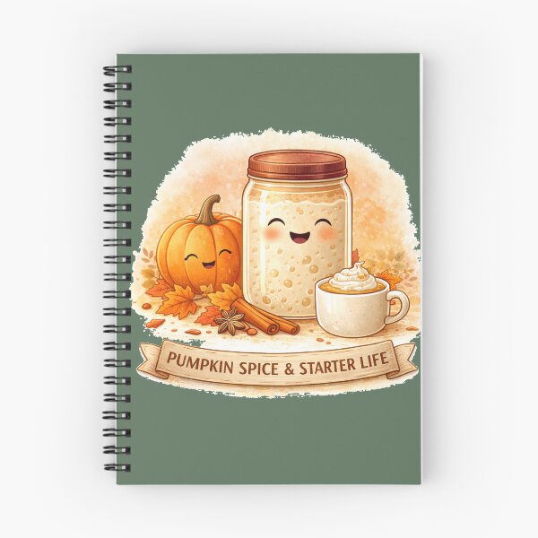 Item preview, Pumpkin Spice & Starter Life | Cute Sourdough Fall Design designed and sold by azule1.