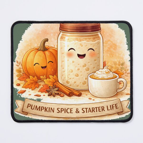 Item preview, Pumpkin Spice & Starter Life | Cute Sourdough Fall Design designed and sold by azule1.