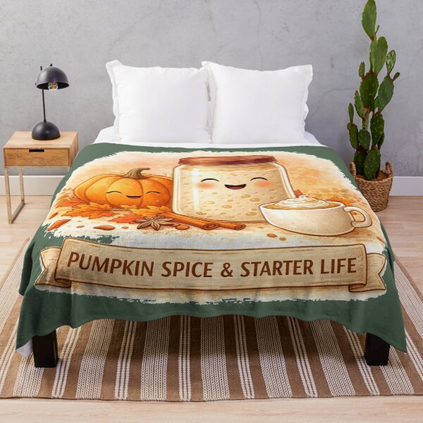 Item preview, Pumpkin Spice & Starter Life | Cute Sourdough Fall Design designed and sold by azule1.
