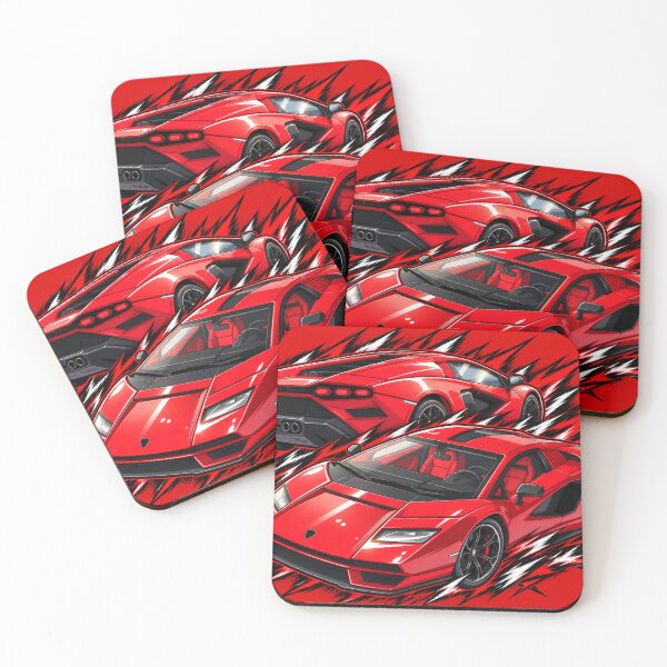 Item preview, Crimson Velocity – Exotic Supercar Racing Graphic designed and sold by Lacerta-Design.