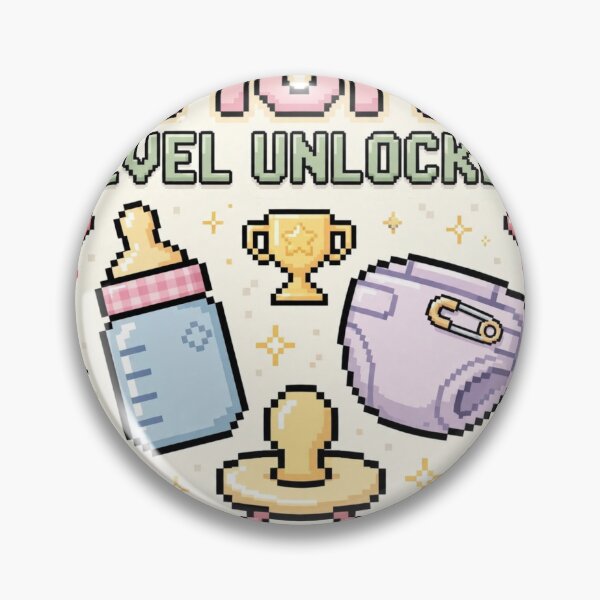Item preview, Mom Level Unlocked designed and sold by Xeneros.