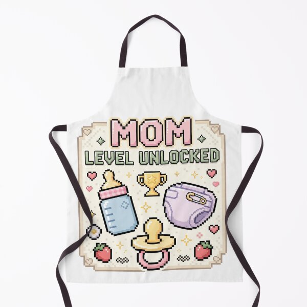 Item preview, Mom Level Unlocked designed and sold by Xeneros.