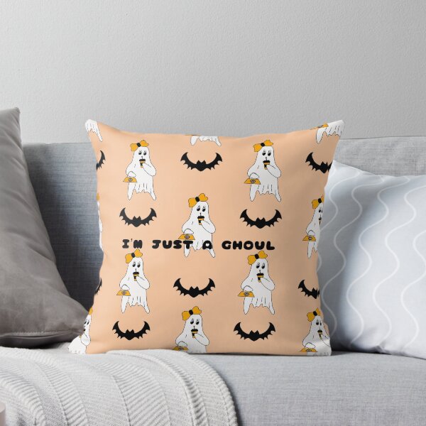 Item preview, Patrón sin costuras de Halloween “SOY SOLO UN GHOUL” designed and sold by ReinaArte.