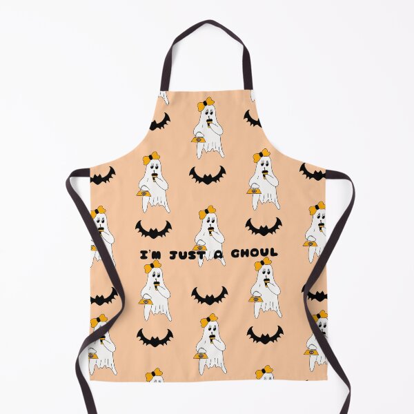 Item preview, Halloween  “I’M JUST A GHOUL” Seamless Pattern designed and sold by ReinaArte.