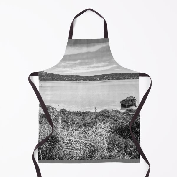 Item preview, Shipwreck few of the Beach in South Africa in Monochrome designed and sold by Faith Based Decor & Art &Gifts.