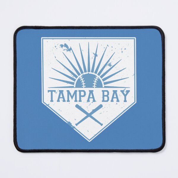 Item preview, Tampa Bay Baseball Sunrise Shield Crossed Bats designed and sold by MASMUS27.