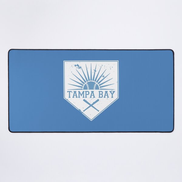 Item preview, Tampa Bay Baseball Sunrise Shield Crossed Bats designed and sold by MASMUS27.