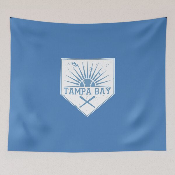 Item preview, Tampa Bay Baseball Sunrise Shield Crossed Bats designed and sold by MASMUS27.
