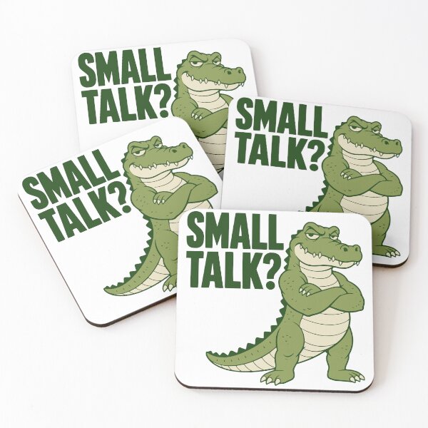 Item preview, Small Talk Alligator designed and sold by AlyxoGer✅.