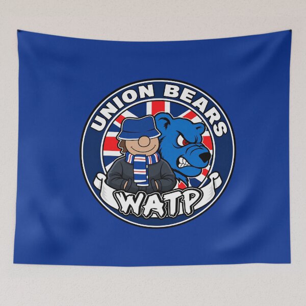Item preview, Union Bears WATP Glasgow Blue Side designed and sold by canvasriddle.
