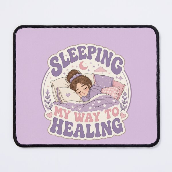 Item preview, Sleeping My Way To Healing Cozy Girl Aesthetic designed and sold by Créative touche .