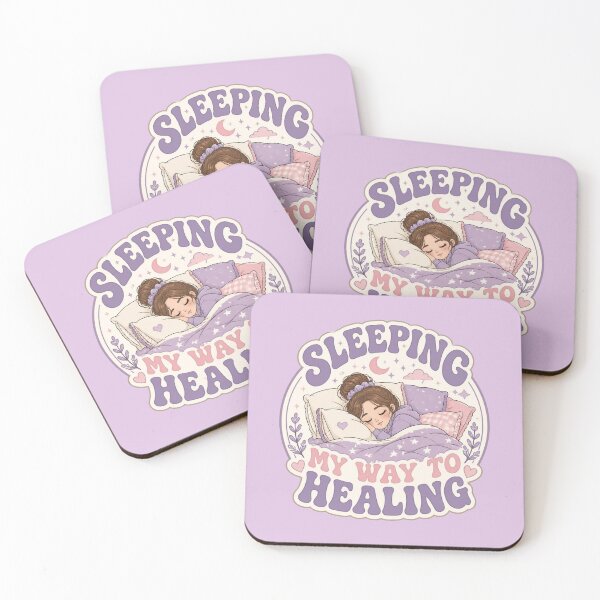 Item preview, Sleeping My Way To Healing Cozy Girl Aesthetic designed and sold by Créative touche .