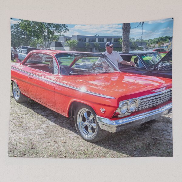 Item preview, 1962 Red Chevy Bel Air Sports 409 Coupe  designed and sold by RichFrancoCars.