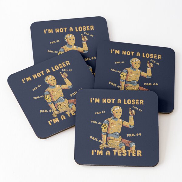 Item preview, I'm not a loser, I'm a tester - funny QA enginner dummy designed and sold by 8--ball.