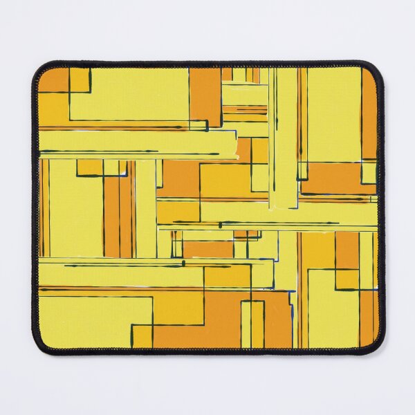 Item preview, Abstract Yellow Blocks designed and sold by Kyxuki.
