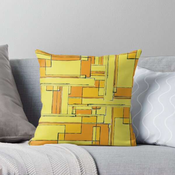 Item preview, Abstract Yellow Blocks designed and sold by Kyxuki.