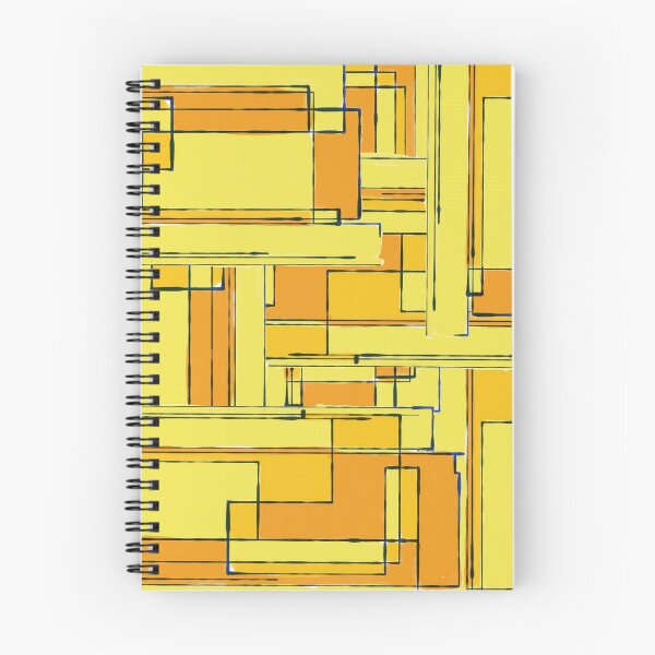 Item preview, Abstract Yellow Blocks designed and sold by Kyxuki.