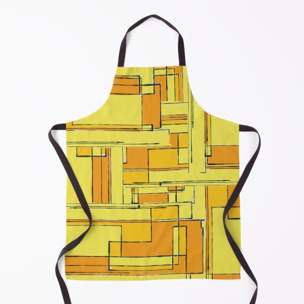Item preview, Abstract Yellow Blocks designed and sold by Kyxuki.