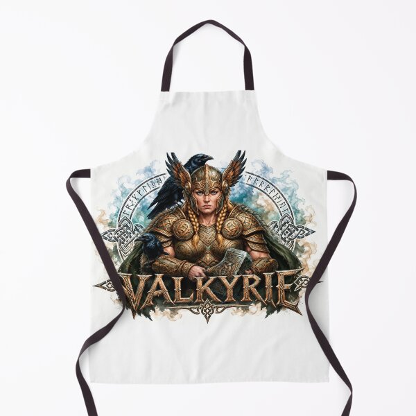 Item preview, Epic Norse Valkyrie with Ravens and Runes – Fantasy Warrior Art designed and sold by VALKYRAART53.