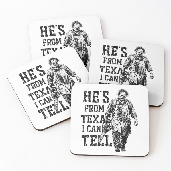 Item preview, He’s from Texas I Can Tell Chainsaw Halloween Horror designed and sold by Nannythenimfa.