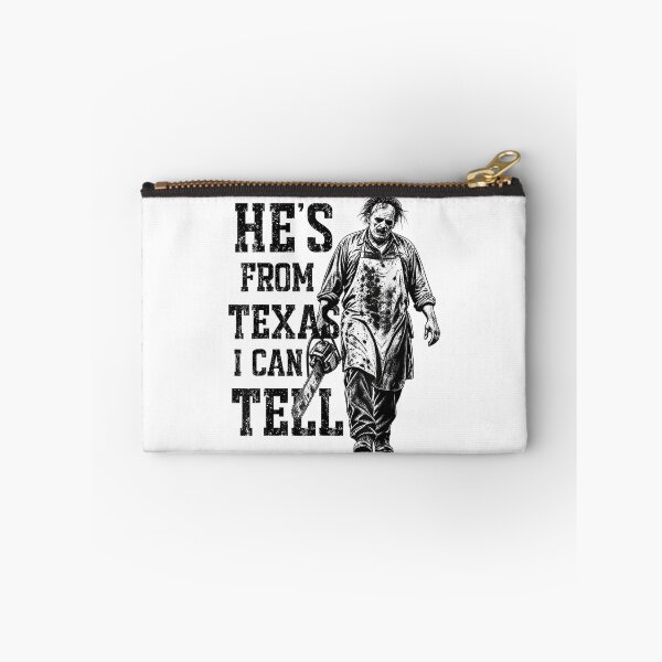 Item preview, He’s from Texas I Can Tell Chainsaw Halloween Horror designed and sold by Nannythenimfa.