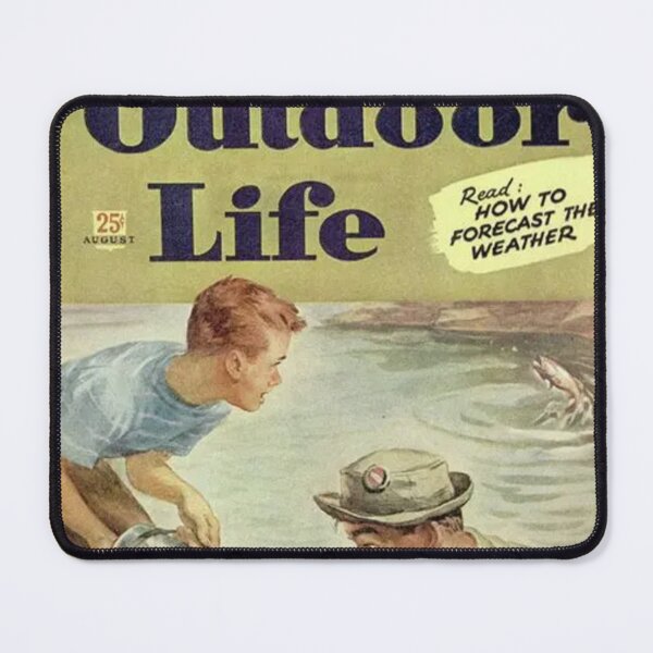 Item preview, Outdoor Life Magazine Mens and Sons Survival Cover Vintage Wall Art Poster Print Tee Cushion Mug Shirt Design Unique designed and sold by Cool Robot Bro..
