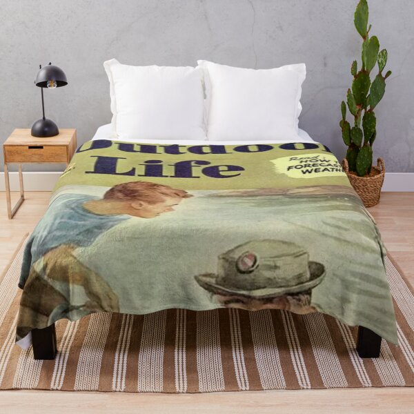 Item preview, Outdoor Life Magazine Mens and Sons Survival Cover Vintage Wall Art Poster Print Tee Cushion Mug Shirt Design Unique designed and sold by Cool Robot Bro..