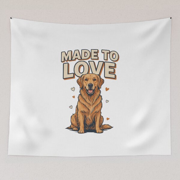 Item preview, Golden Retriever - Funny Dog | Made to Love designed and sold by No Excuses Supply.