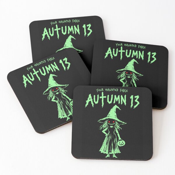 Item preview, Autumn 13 Creepy Cute Witch with Jack O Lantern Halloween Horror Aesthetic Cute but Creepy designed and sold by Yellowriversss.