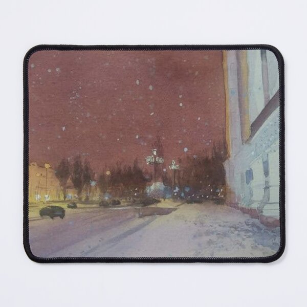 Item preview, Opera House Winter Night designed and sold by SlavaArt.