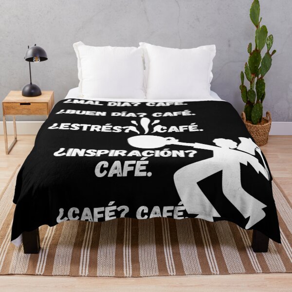 Item preview, Mal Día Café Buen Día Café Español Cita Divertida sobre Café Minimalista designed and sold by LensDyn™.