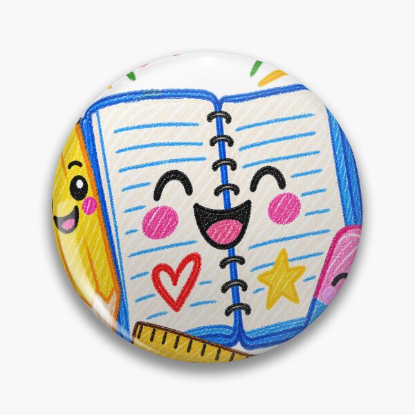 Item preview, Cute School Supplies Scribble designed and sold by rachidloucif.