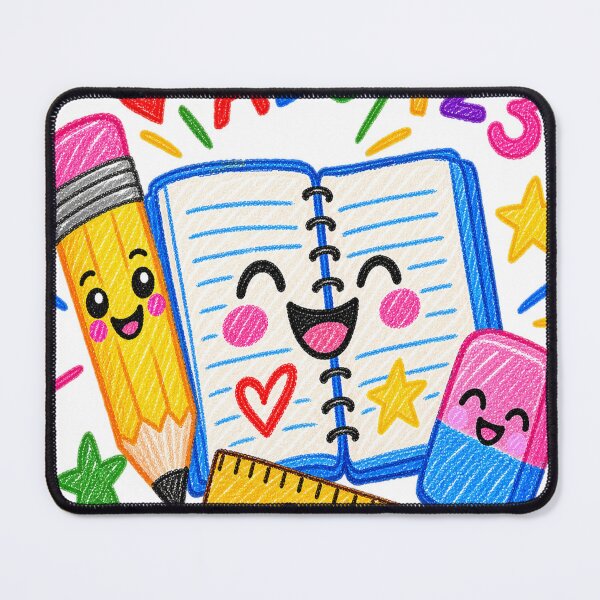 Item preview, Cute School Supplies Scribble designed and sold by rachidloucif.