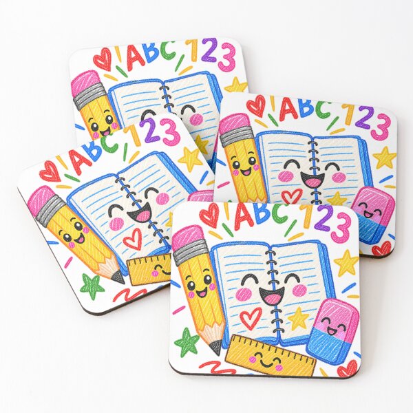 Item preview, Cute School Supplies Scribble designed and sold by rachidloucif.
