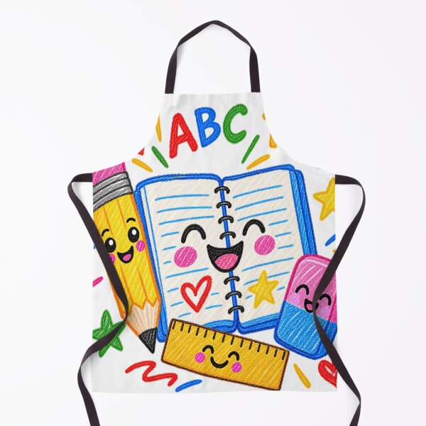 Item preview, Cute School Supplies Scribble designed and sold by rachidloucif.